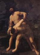 Guido Reni Hercule luttant avec Achelous oil painting